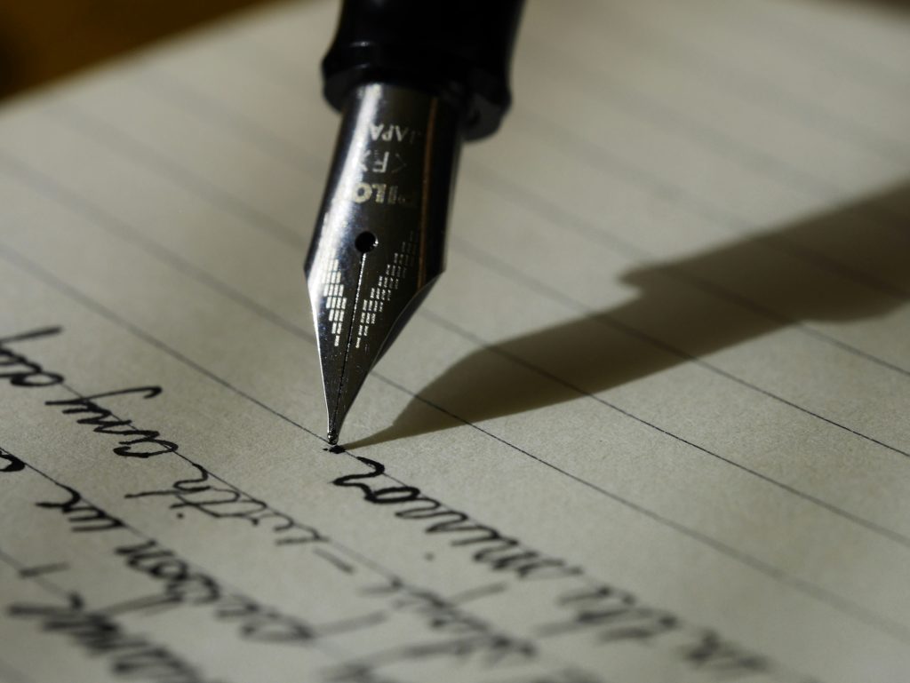 Testamento escrito a mano